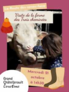 photo Visite de la ferme des Trois cheminées