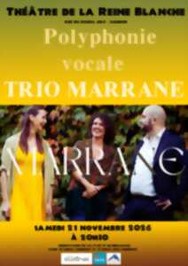 photo Polyphonie vocale avec le Trio Marrane