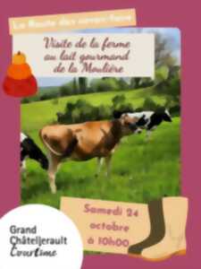 Visite de ferme : Lait gourmand de le Moulière