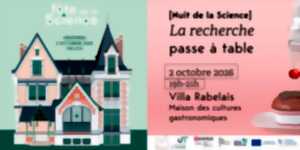 photo Nuit de la science : La recherche passe à table
