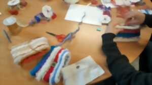 Atelier famille : travail de la laine