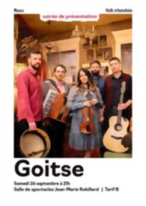 Concert du mois - Goitse
