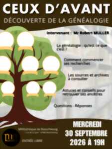photo CEUX d’AVANT : À la découverte de la généalogie