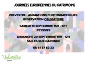 JOURNÉEES EUROPÉENNES DU PATRIMOINE : SALLES SUR GARONNE ANIMATION PHOTO