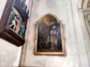 photo JEP : présentation du tableau de saint Valentin