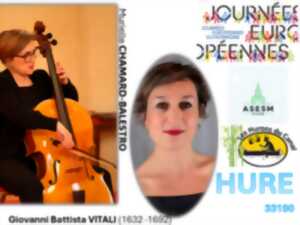 photo Concert de violoncelle Baroque