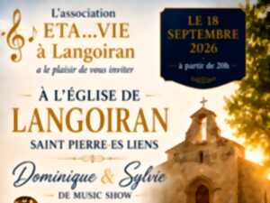 photo Music Show à l'église de Langoiran
