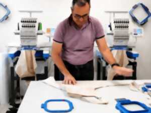 photo Visite d'un atelier de broderie et de personnalisation textile