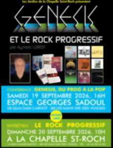 photo Conférence 'Génésis : du prog à la pop'