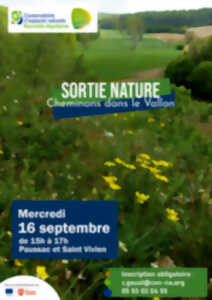 photo Sortie nature : Cheminons dans le Vallon