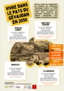 photo INAUGURATION EXPOSITION ITINÉRANTE - VIVRE DANS LE PAYS DU GÉVAUDAN EN 2050