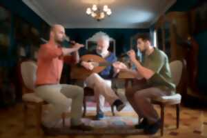 photo EDEMZI avec Ziad Ben Youssef, Orfey et Edouard Lhoumeau