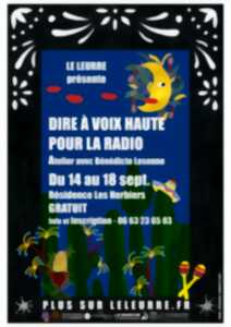 photo Atelier - Dire à voix haute pour la Radio