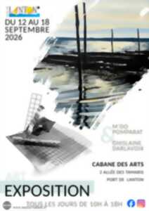 photo Exposition Cabane des Arts : M'DO POMPARAT et GHISLAINE DARLAVOIX