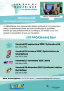 photo Les RDV du numérique à la mediathéque