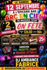 photo Anniversaire 2ans de l'Arc en Ciel animé par DJ FABRICE