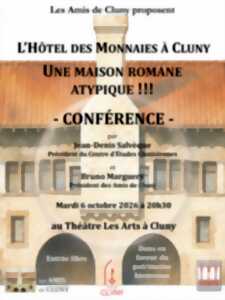 photo Conférence : L’Hôtel des Monnaies à Cluny - Une maison romane atypique !