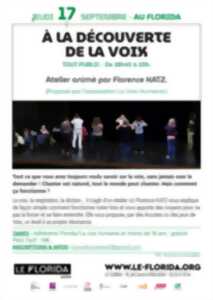 photo Atelier : À la découverte de la voix