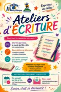 photo ATELIERS D'ÉCRITURE