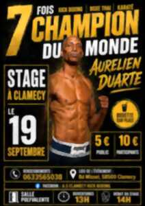 photo Stage de Kick Boxing avec Aurélien Duarte