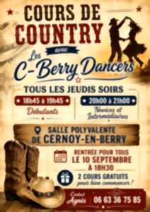 photo Cours de country avec les C-Berry Dancers