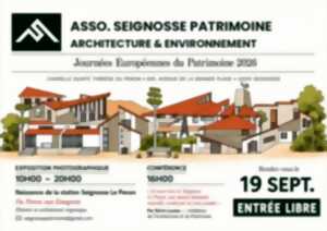photo Journées Européennes du Patrimoine : Exposition et conférence