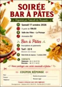 photo Soirée - Bar à Pâtes