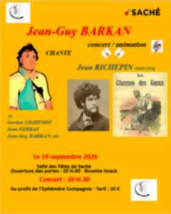 photo Jean-Guy BARKAN chante Jean RICHEPIN - Au profit de la Compagnie Ephémère