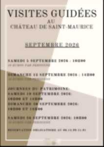 photo Visite guidée du Château de Saint Maurice