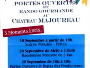 photo Portes ouvertes et rando gourmande au château Majoureau