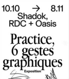 photo Practice, 6 gestes graphiques