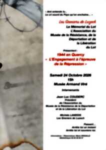 photo Conférence : 1944 en Quercy « L’Engagement à l’épreuve de la Répression »