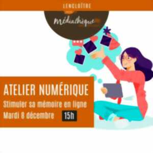 photo Atelier numérique : stimuler sa mémoire en ligne