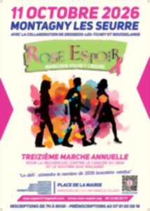 photo Rose Espoir : marcher pour y croire !
