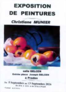 photo EXPOSITION DE PEINTURE DE CHRISTIANE MUNIER