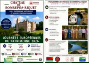 photo JOURNEES EUROPEENNES DU PATRIMOINE BONREPOS-RIQUET
