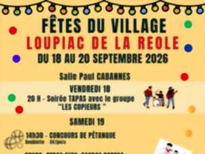 Fête du village Loupiac de La Réole