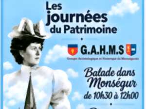 Balade dessinée à Monségur