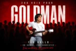 Concert 200 voix pour Goldman