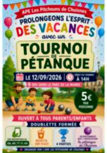 Concours de pétanque