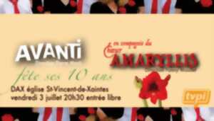 Concert : Avanti reçoit Amaryllis
