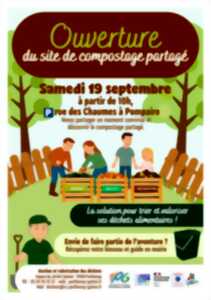 photo Inauguration du site de compostage partagé