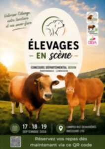 Elevages en scène - Concours départemental bovin