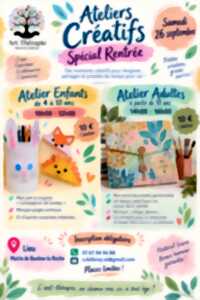 Ateliers créatifs Spécial Rentrée