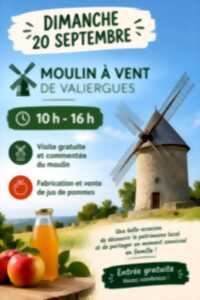 Journées du Patrimoine Moulin à vent de Valiergues