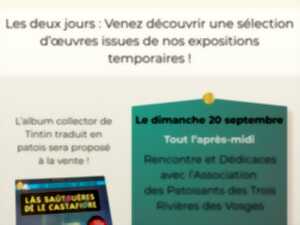 Journées du Patrimoine aux 1001 Racines