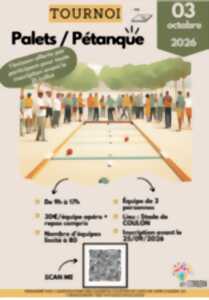 Tournoi de palets et pétanque à Coulon