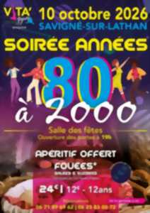 Soirée années 80 à 2000