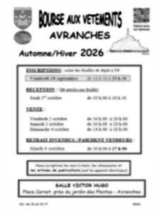 Bourse aux vêtements d'automne