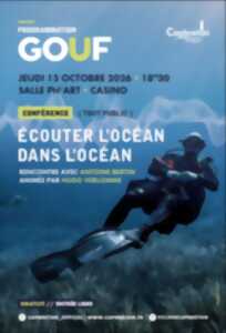 photo Programmation Gouf : Ecouter l'océan dans l'océan !